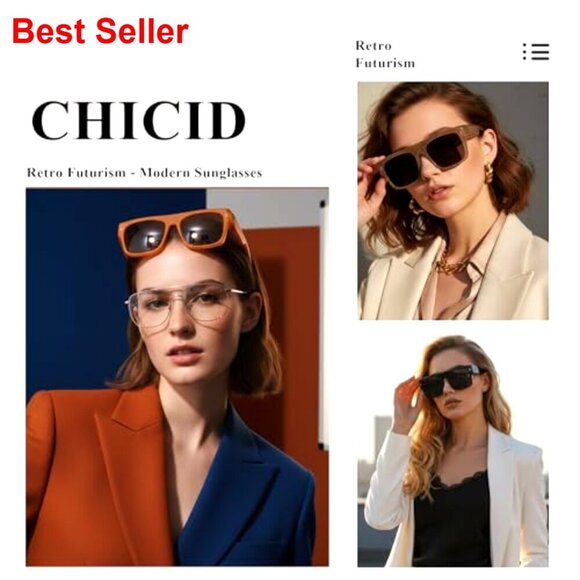 Oversized Polarized Square Fit Over Sunglasses with UV Protection main image 5
